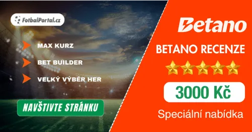 Betano Recenze 2026 | Hodnocení a bonus 3000 Kč