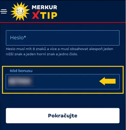 Merkurxtip bonus kód
