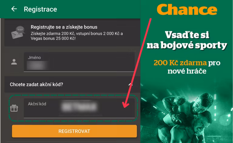 Registrace krok za krokem