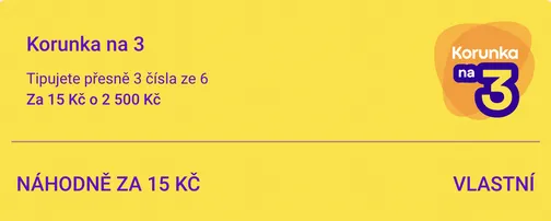 Korunka na 3
