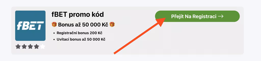 Přejít na registraci fBET