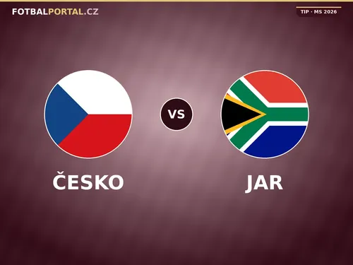 Česko – Jihoafrická republika tipy na Mistrovství světa 2026