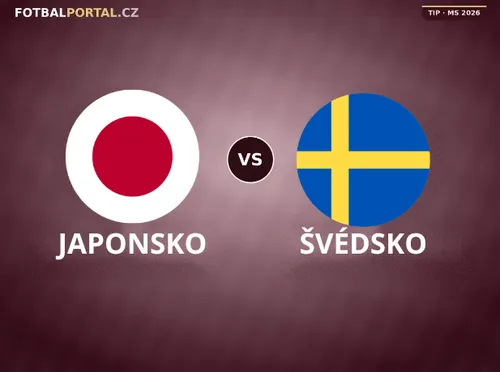 Japonsko – Švédsko: Tipy na Mistrovství světa 2026
