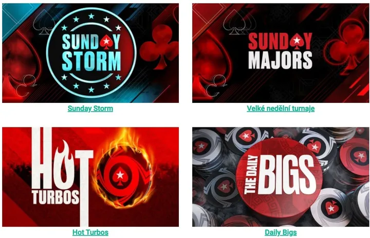 Týdenní turnaje PokerStars