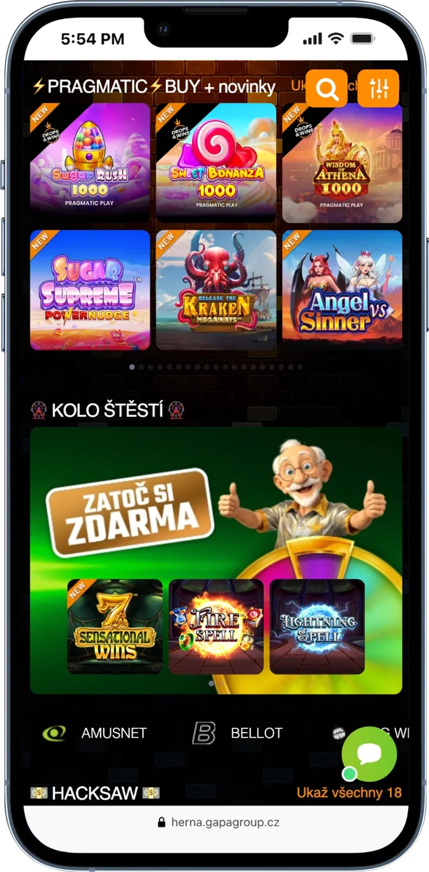 Herna u Dědka nove casino CZ