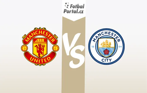 Man. United – Man. City: Tipy, sestavy a kde utkání sledovat