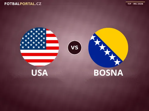 USA – Bosna a Hercegovina: Tipy na Mistrovství světa 2026