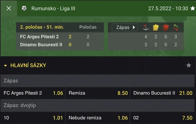 fortuna kurzy
