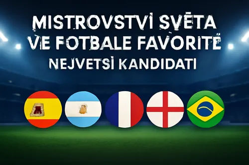 Mistrovství světa ve fotbale favorité 2026: Šance na titul
