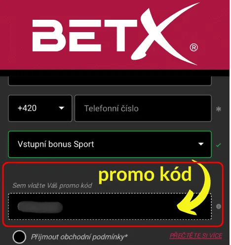 BetX promo kód a aktuální nabídky 2026
