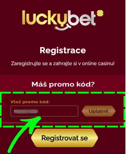 Luckybet promo kód 2025