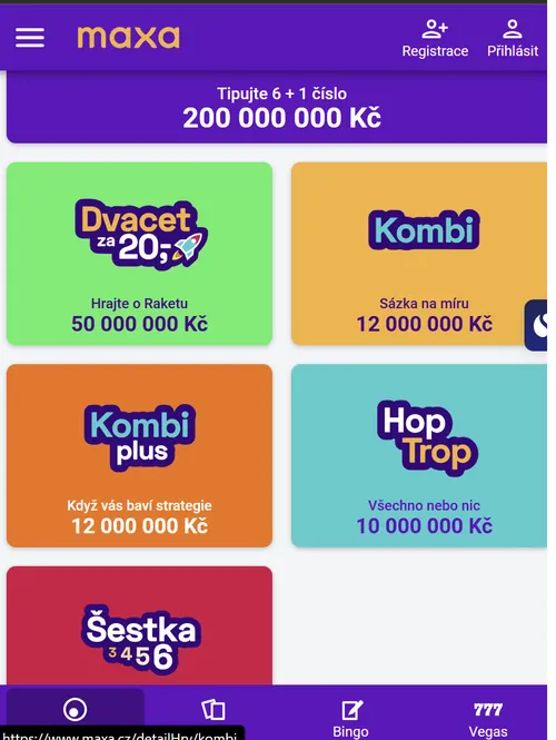 Maxa promo kód 2026 (dříve Korunka.cz)