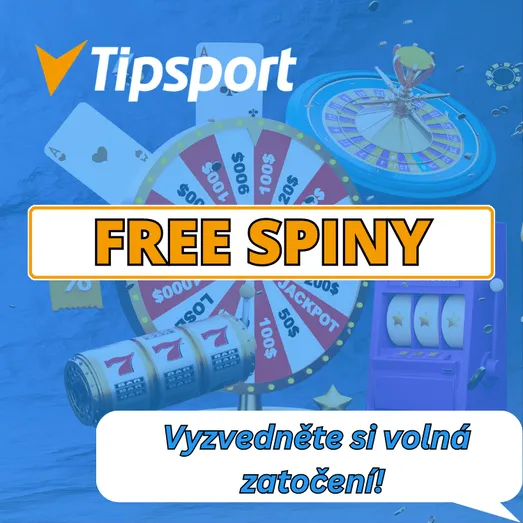 Tipsport free spiny dnes