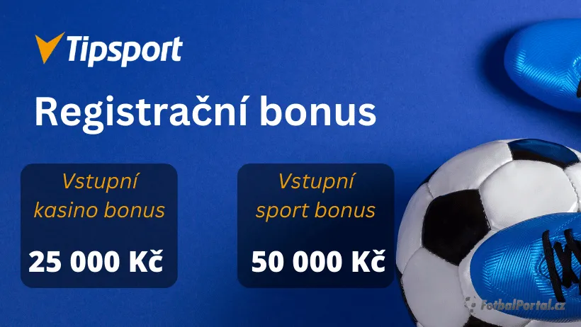 Tipsport bonus - Registrační bonus