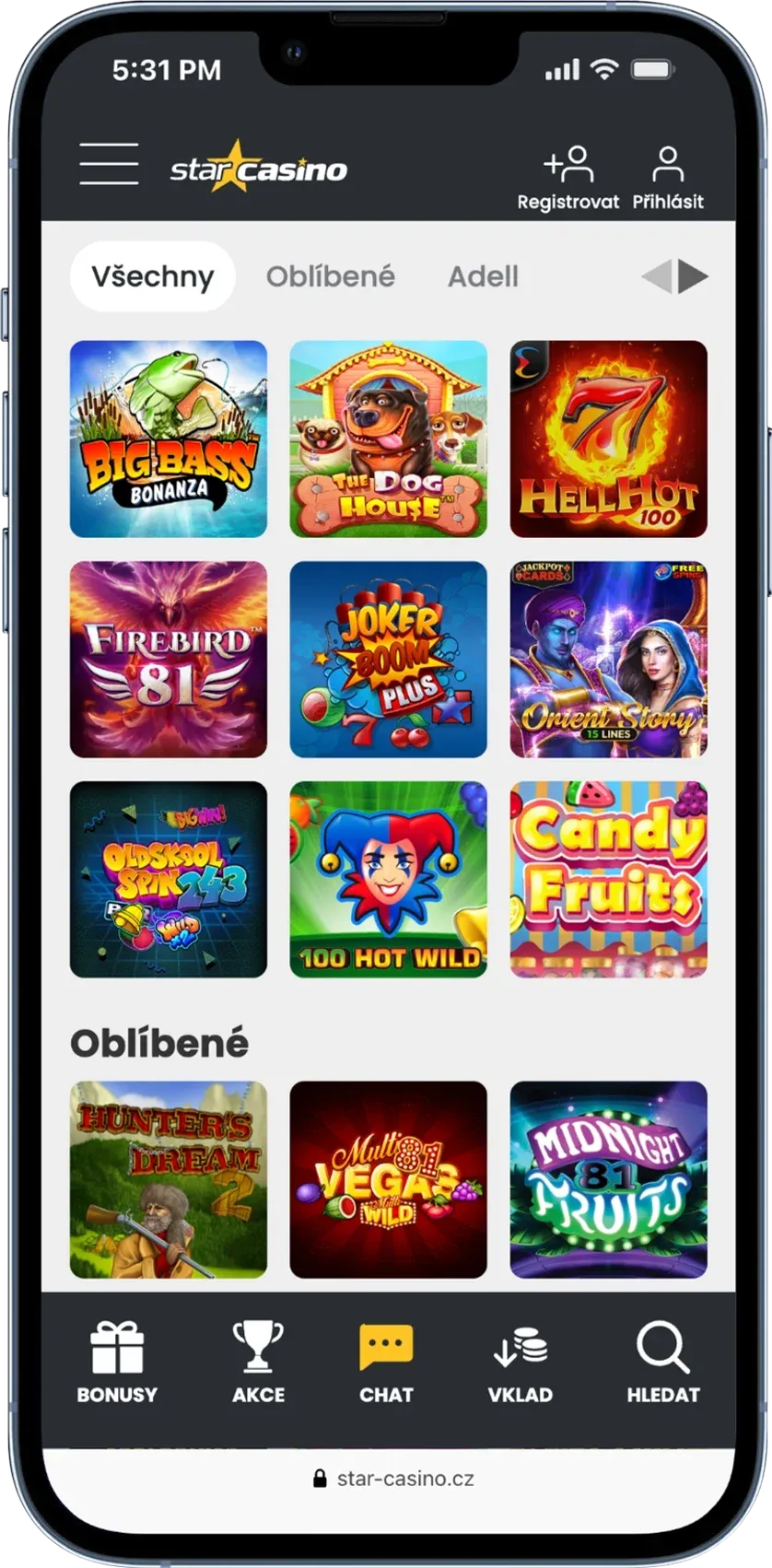 Star Casino – nové online casino