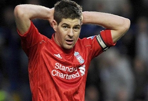 Liverpool čeká na stav Gerrarda