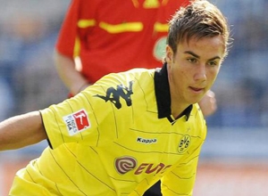 Mario Götze je v Dortmundu šťastný 