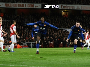 Manchester United i podruhé letos porazil Arsenal, tentokrát na jeho půdě 2:1