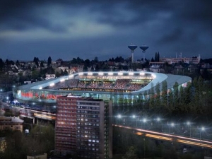 Noví majitelé Baníku představili projekt nového stadionu na Bazalech, postavit ho chtějí do tří let