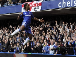 Liga mistrů: Chelsea díky gólu Drogby doma porazila Barcelonu 1:0 a živí naději na postup