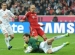 Zářil Müller z Mainzu a fotbalisté Gladbachu