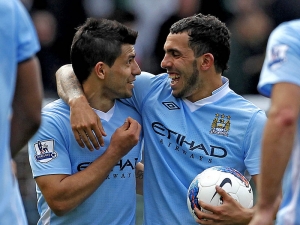 Agüero rozhodl o výhře Manchesteru City nad United