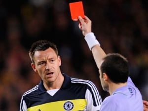 John Terry se omlouval spoluhráčům, po utkání se mu velmi ulevilo