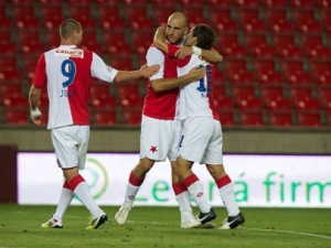Latka rozhodl derby, ze tří bodů se raduje Slavia