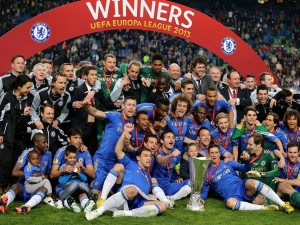 Chelsea slaví vítězství v Evropské lize. O výhře rozhodl v nastavení Ivanovič