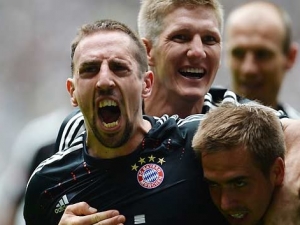 Ribéryho volej se zařadí mezi nejlepší branky sezony