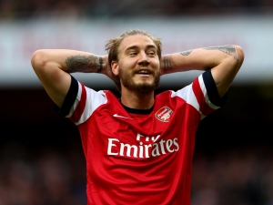Bendtner: Chci pryč z Arsenalu