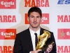 Messi získal potřetí Zlatou kopačku a stanovil rekord soutěže