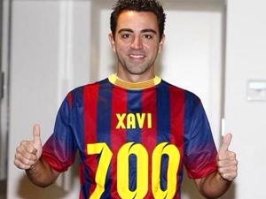 Xavi oslavil 700 zápasů v dresu Barçy a na odchod jinam rozhodně nemyslí