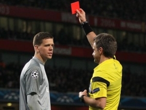 Arsenal potrestá Szczęsnyho za nevhodné gesto