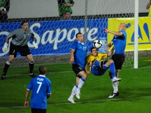 Estonští fotbalisté mají primát - hráli už s každým
