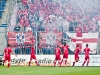 Fanoušci Brna zdemolovali na stadionu v Uherském Hradišti záchody