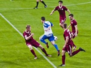 Znojmo zlomil gól do šatny, Sparta ho porazila 3:0