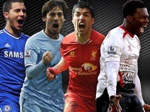 Kdo by se měl stát nejlepším hráčem letošní Premier League? Největším favoritem je Suaréz