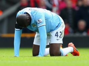 Manchesteru City bude v závěru ligy chybět střelec Touré 