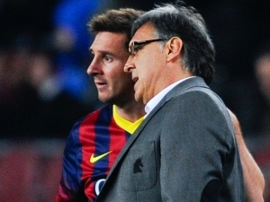 Martino je přesvedčen o tom, že Messiho budoucnost je v Barceloně