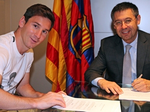 Messi podepsal nový kontrakt a je z něj nejlépe placený hráč světa
