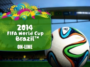 Sledujte fotbalové mistrovství světa 2014 on-line