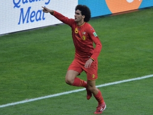Fellaini se sezonou protrápil, teď je hrdinou Belgie