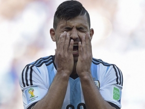 Fotbalisté Argentiny podle médií přišli o zraněného Agüera