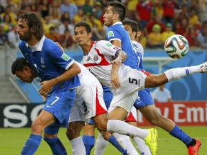 Gekas neproměnil penaltu a tak senzační postup do čtvrtfinále slaví Kostarika