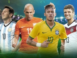 Robben, Müller, Messi, nebo Neymar? FIFA zveřejnila nominaci na Zlatý míč MS