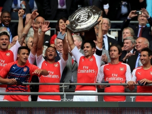 Arsenal porazil 3:0 Manchester City a po deseti letech získal Community Shield