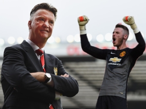 Louis van Gaal chválil Di Maríu, největším hrdinou pro něj byl de Gea: David chytal fantasticky