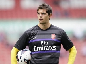 Arsenal řeší problémy v brankovišti, proti Anderlechtu bude chytat Martínez