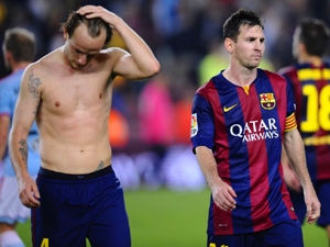 Luis Enrique po porážce s Celtou: Nebyli jsme efektivní v útoku, ale zasloužili jsme si vyhrát